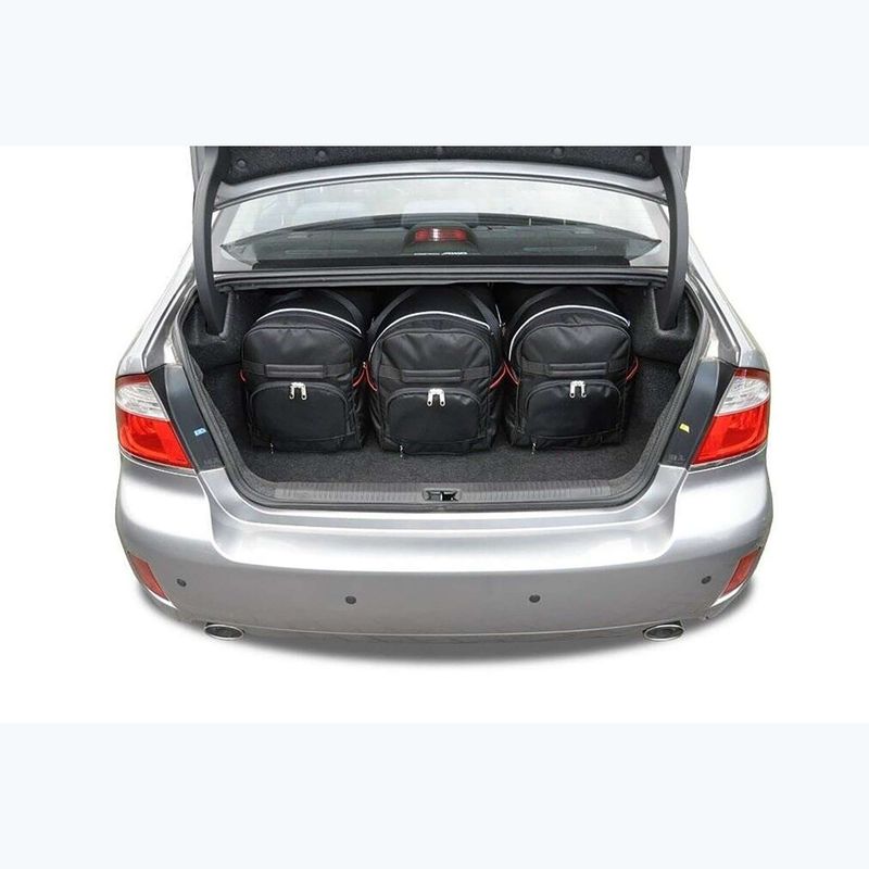 Gepäckträgertaschen-Set KJUST Subaru Legacy Limousine 2003-2009 5 Stk. Schwarz 12