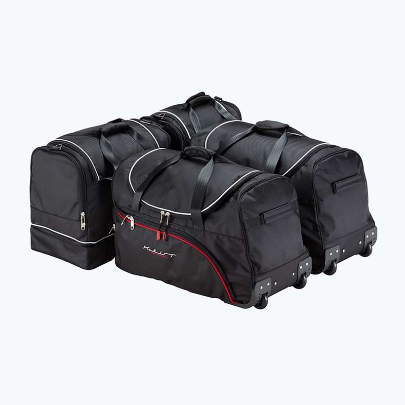 Gepäckträgertaschen-Set KJUST Toyota Corolla Limousine 2013-2018 4 Stk. Schwarz 2