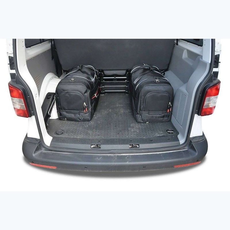 Gepäckträgertaschen-Set KJUST Volkswagen Caravella 2009-2015 6 Stk. Schwarz 18