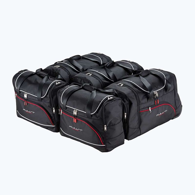 Gepäckträgertaschen-Set KJUST Audi A4 Avant 2015+ 5 Stk black