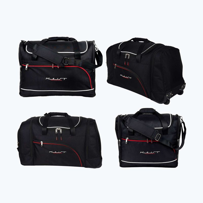Gepäckträgertaschen-Set KJUST Audi Q5 2008-2016 4 Stk black