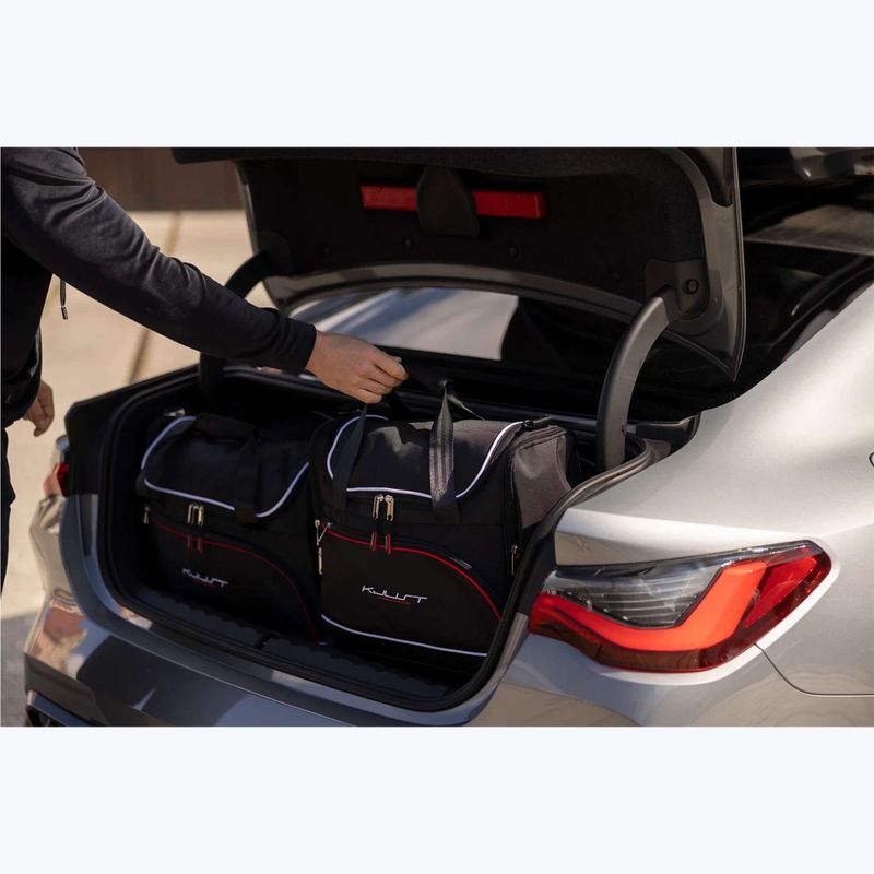 Gepäckträgertaschen-Set KJUST Volkswagen Golf Plus 2008-2012 4 Stk. Schwarz 17