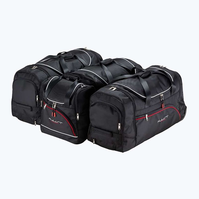Gepäckträgertaschen-Set KJUST Renault Megane Grandtour 2009-2016 4 Stk. Schwarz