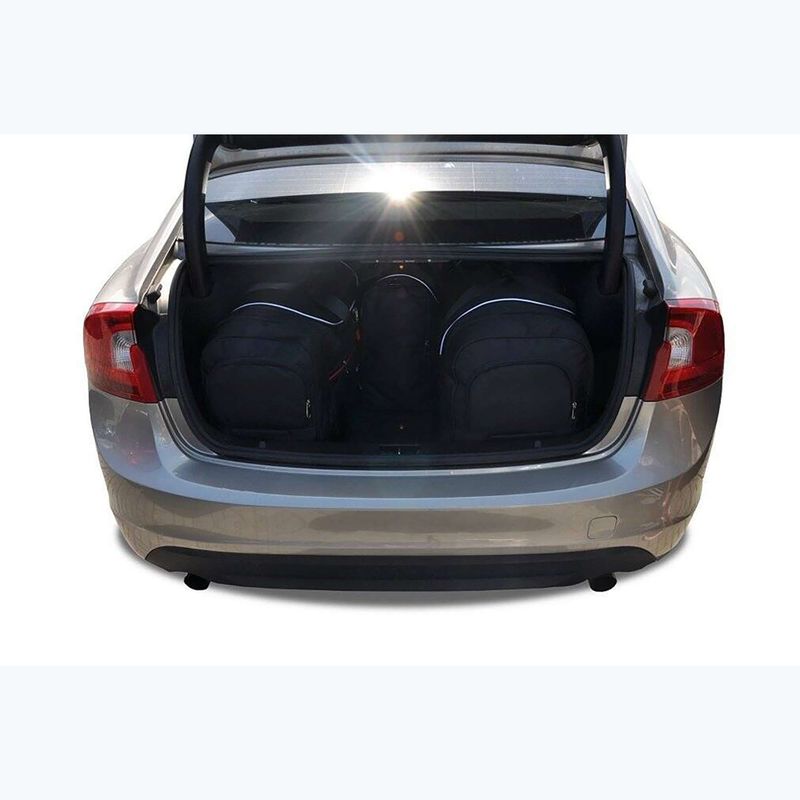 Gepäckträgertaschen-Set KJUST Volvo S60 2010-2018 4 Stk. Schwarz 16