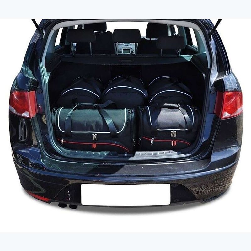 Gepäckträgertaschen-Set KJUST Seat Altea XL 2004-2015 5 Stk. Schwarz 12