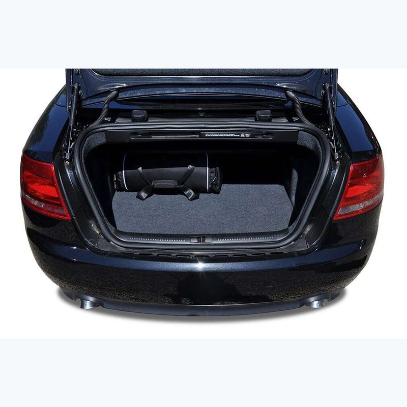 KJUST Kofferraumtaschen-Set Audi A4 Cabrio 2005-2009 4 Stück schwarz 18