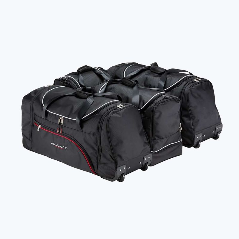 Gepäckträgertaschen-Set KJUST Toyota C-Hr 2016-2023 4 Stk. Schwarz 2