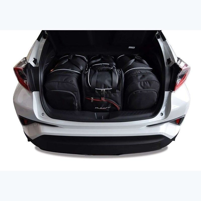 Gepäckträgertaschen-Set KJUST Toyota C-Hr 2016-2023 4 Stk. Schwarz 12