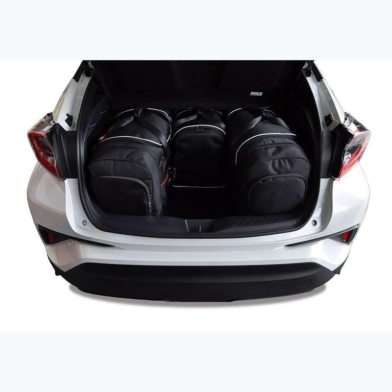 Gepäckträgertaschen-Set KJUST Toyota C-Hr 2016-2023 4 Stk. Schwarz 13