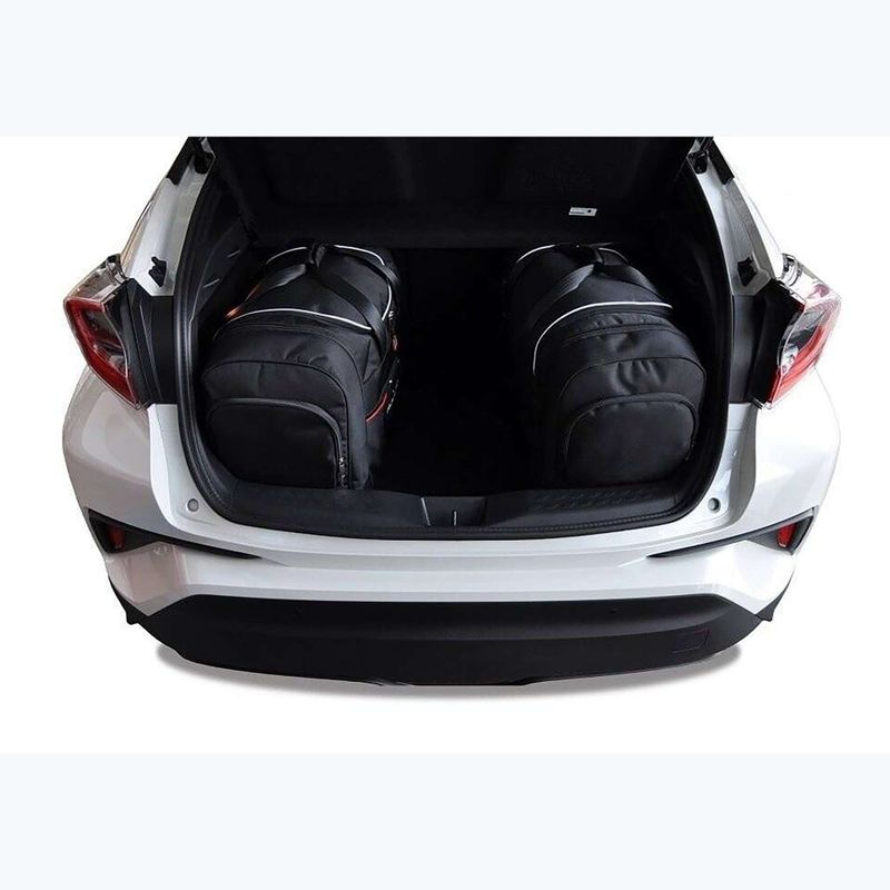 Gepäckträgertaschen-Set KJUST Toyota C-Hr 2016-2023 4 Stk. Schwarz 14