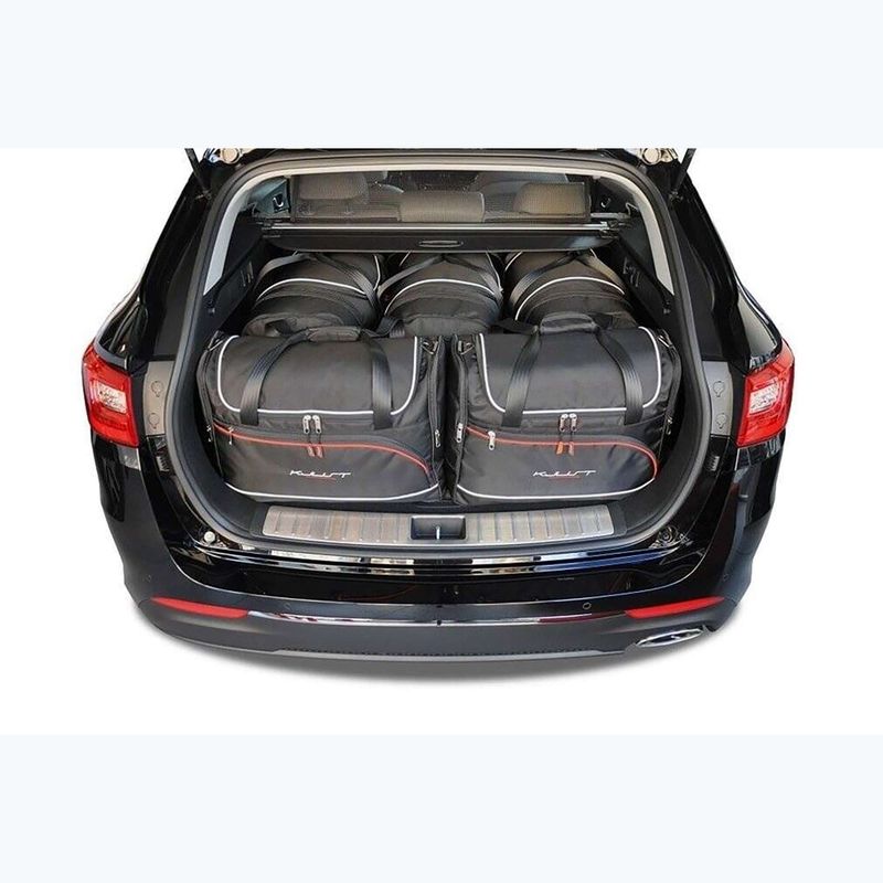 Gepäckträgertaschen-Set KJUST Kia Optima Kombi 2016-2019 5 Stk black 11