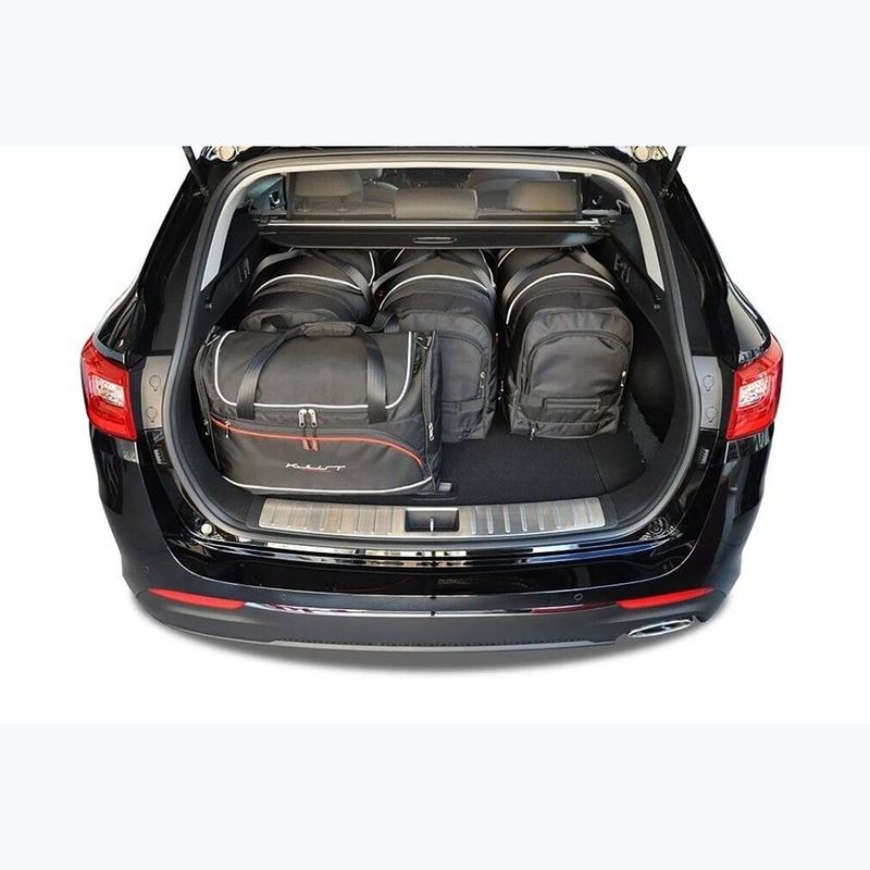 Gepäckträgertaschen-Set KJUST Kia Optima Kombi 2016-2019 5 Stk black 12