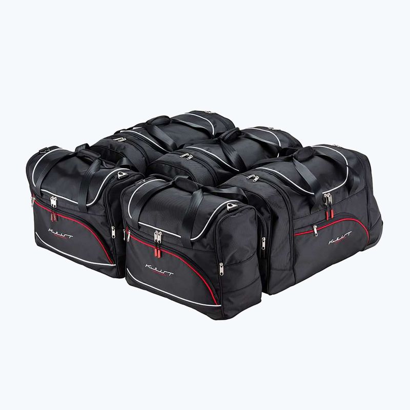 KJUST Audi Q7 Kofferraumtaschen Set 2015+ 5 Stück schwarz