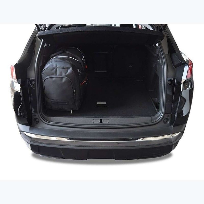 Gepäckträgertaschen-Set KJUST Peugeot 3008 2016+ 4 Stk. Schwarz 16