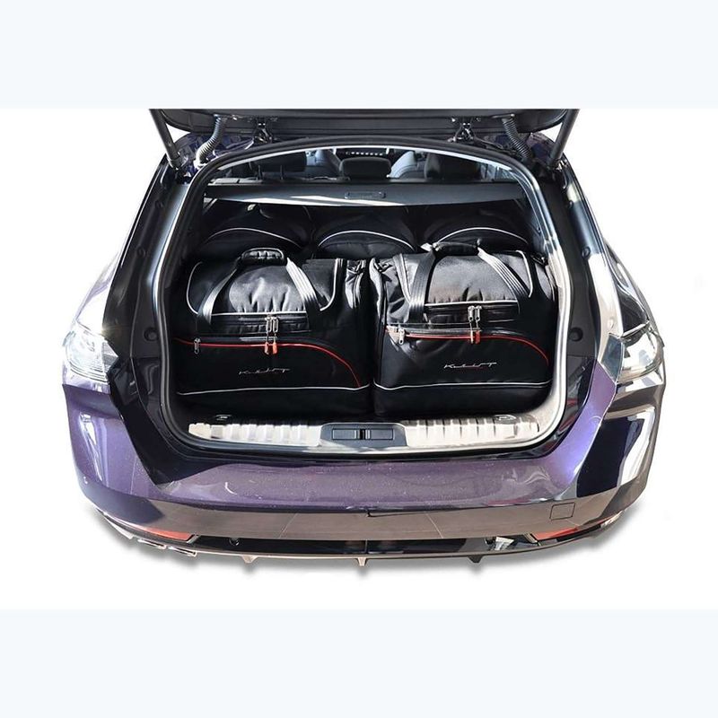 Gepäckträgertaschen-Set KJUST Peugeot 508 Sw 2018+ 5 Stk. Schwarz 11