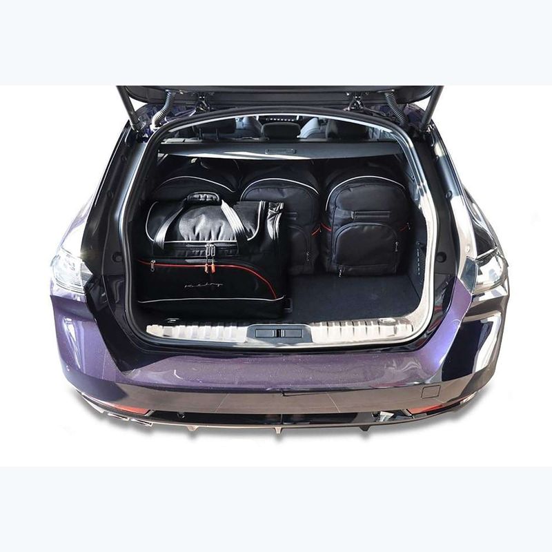 Gepäckträgertaschen-Set KJUST Peugeot 508 Sw 2018+ 5 Stk. Schwarz 12