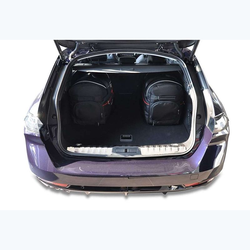 Gepäckträgertaschen-Set KJUST Peugeot 508 Sw 2018+ 5 Stk. Schwarz 14