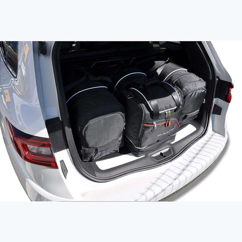 Gepäckträgertaschen-Set KJUST Renault Koleos 2017-2023 4 Stk. Schwarz 14