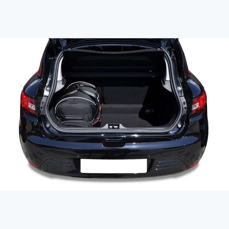 Gepäckträgertaschen-Set KJUST Renault Clio 2012-2019 3 Stk. Schwarz 13