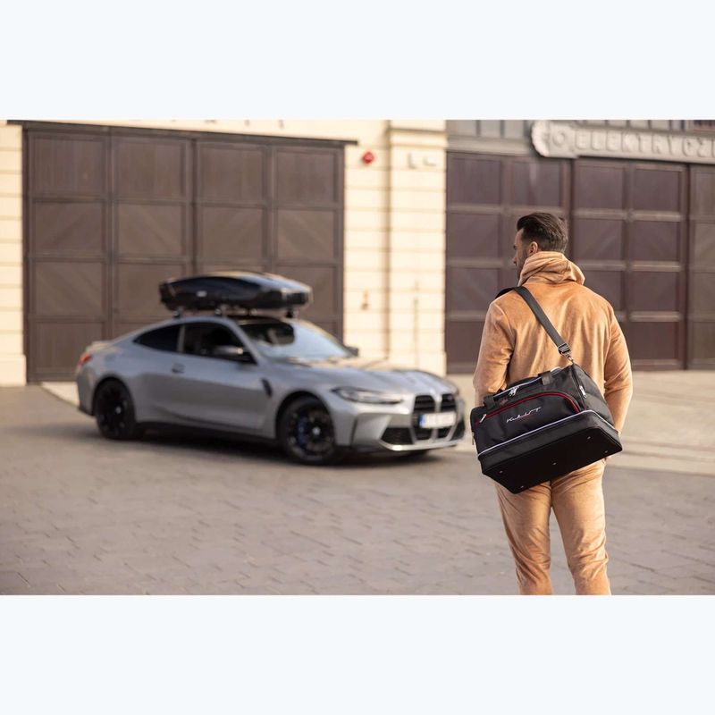 Gepäckträgertaschen-Set KJUST Renault Clio 2012-2019 3 Stk. Schwarz 15