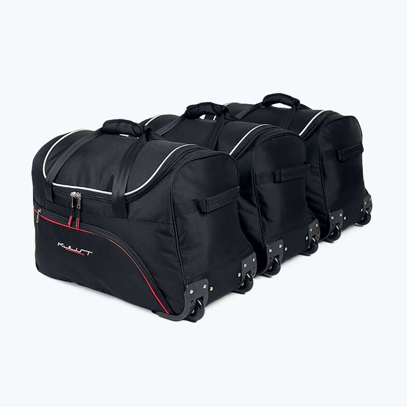 Gepäckträgertaschen-Set KJUST Toyota Corolla Hatchback 2019+ 3 Stk. Schwarz 2
