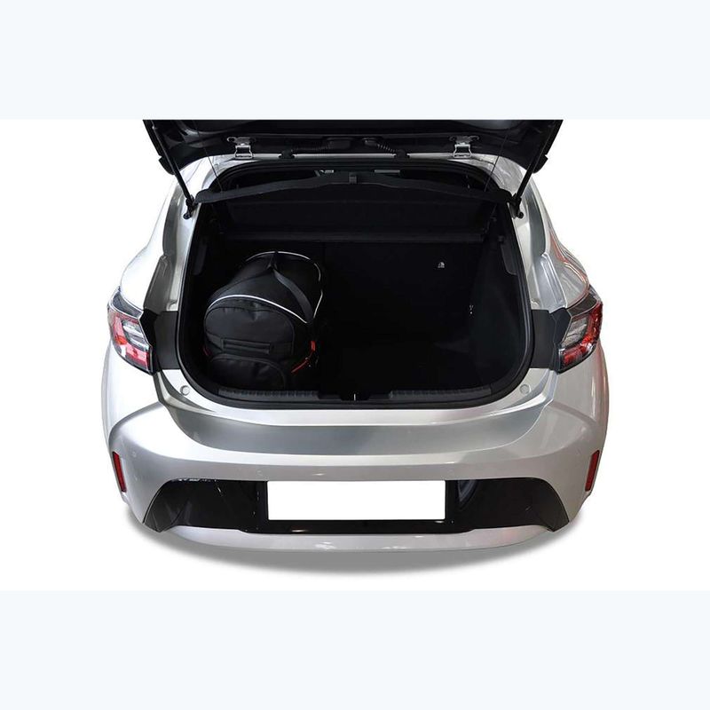 Gepäckträgertaschen-Set KJUST Toyota Corolla Hatchback 2019+ 3 Stk. Schwarz 14