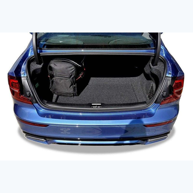 Gepäckträgertaschen-Set KJUST Volvo S60 2018+ 5 Stk. Schwarz 20