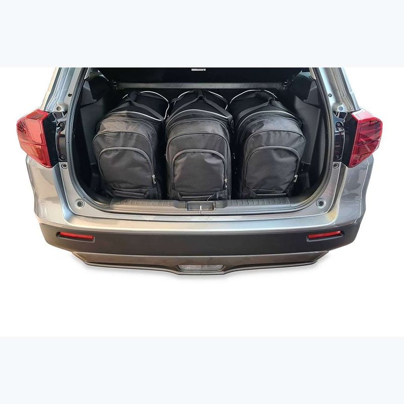 Gepäckträgertaschen-Set KJUST Suzuki Vitara Mhev 2020+ 3 Stk. Schwarz 12