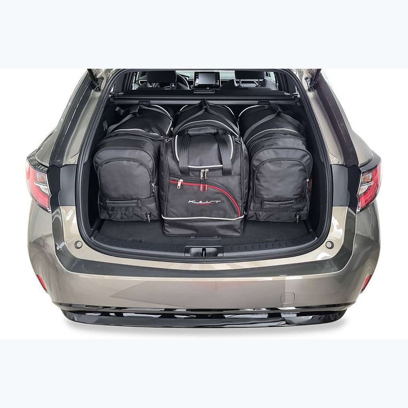 Gepäckträgertaschen-Set KJUST Toyota Corolla Touring Sports 2019+ 4 Stk. Schwarz 15