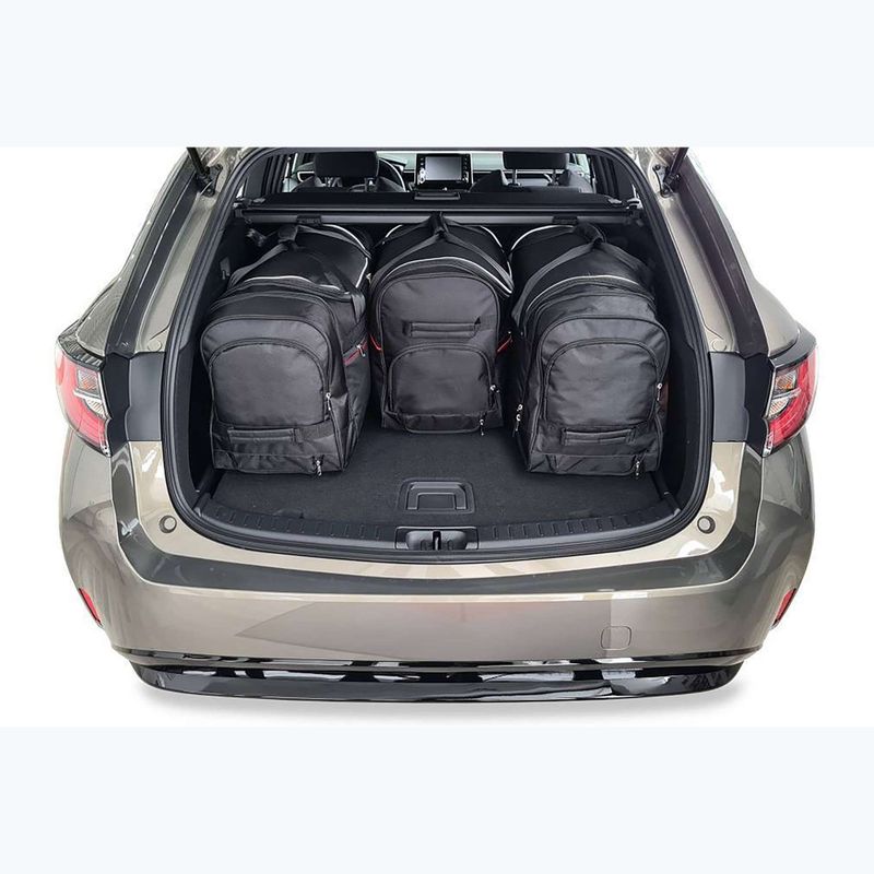Gepäckträgertaschen-Set KJUST Toyota Corolla Touring Sports 2019+ 4 Stk. Schwarz 16