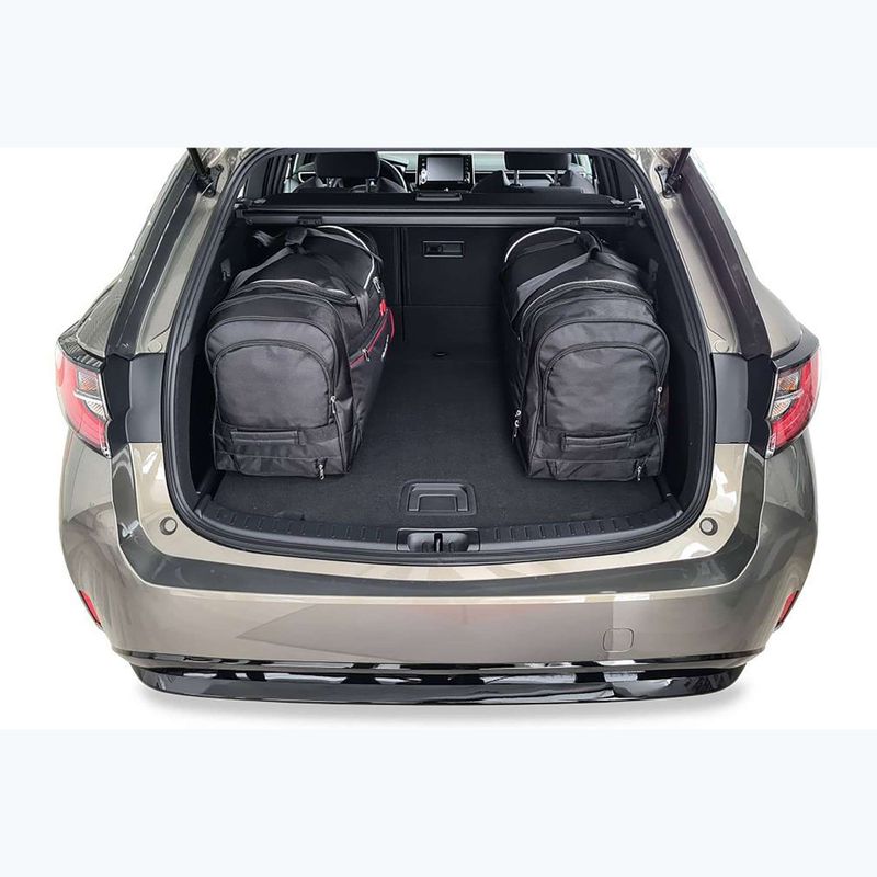 Gepäckträgertaschen-Set KJUST Toyota Corolla Touring Sports 2019+ 4 Stk. Schwarz 17
