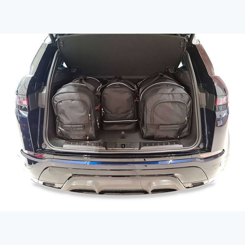 Gepäckträgertaschen-Set KJUST Land Rover Range Rover Evoque 2019+ 4 Stk. Schwarz 15