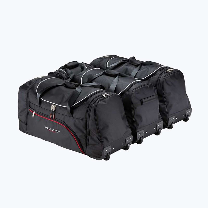 Gepäckträgertaschen-Set KJUST Volvo C40 Ev 2021+ 4 Stk. Schwarz 2