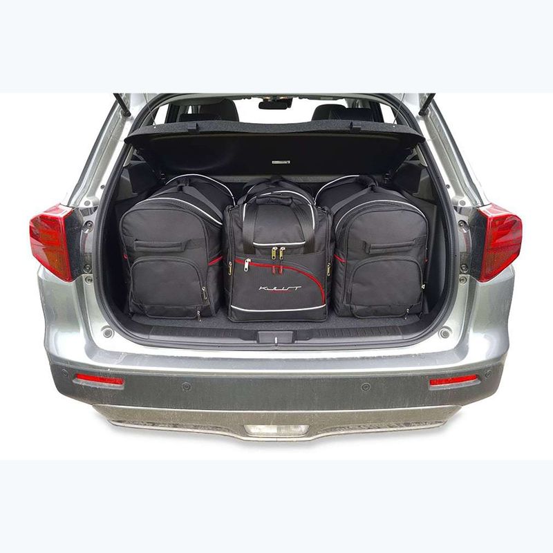 Gepäckträgertaschen-Set KJUST Suzuki Vitara Hev 2022+ 4 Stk. Schwarz 16