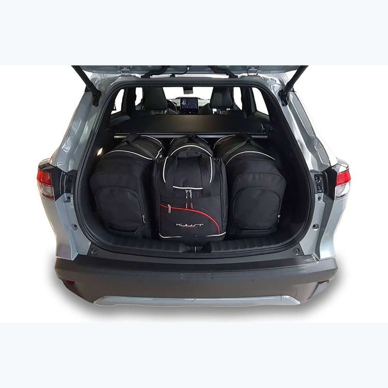 Gepäckträgertaschen-Set KJUST Toyota Corolla Cross HEV 2022+ 4 Stk. Schwarz 15