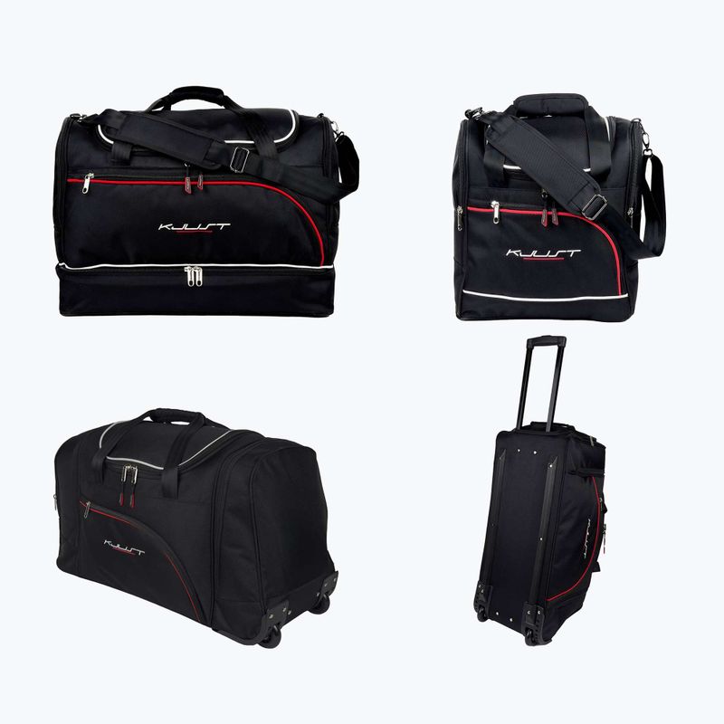 Gepäckträgertaschen-Set KJUST Ford Kuga PHEV 2019 4 Stk black