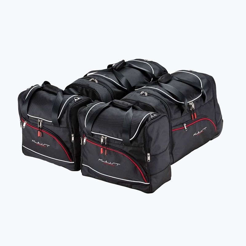 Gepäckträgertaschen-Set KJUST Mercedes-Benz S Long 2020+ 4 Stk. Schwarz