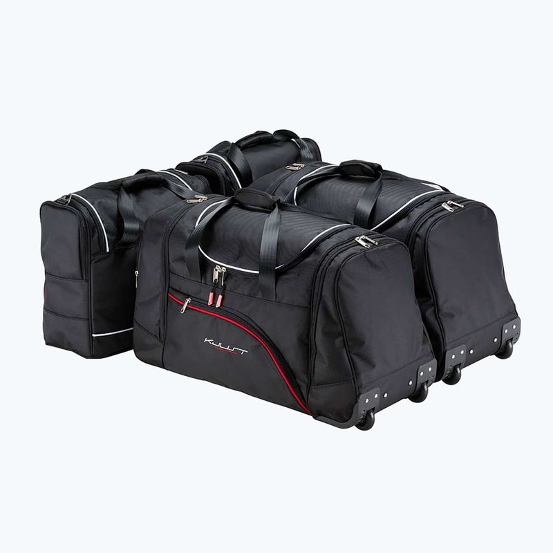 Gepäckträgertaschen-Set KJUST Mercedes-Benz S Long 2020+ 4 Stk. Schwarz 2