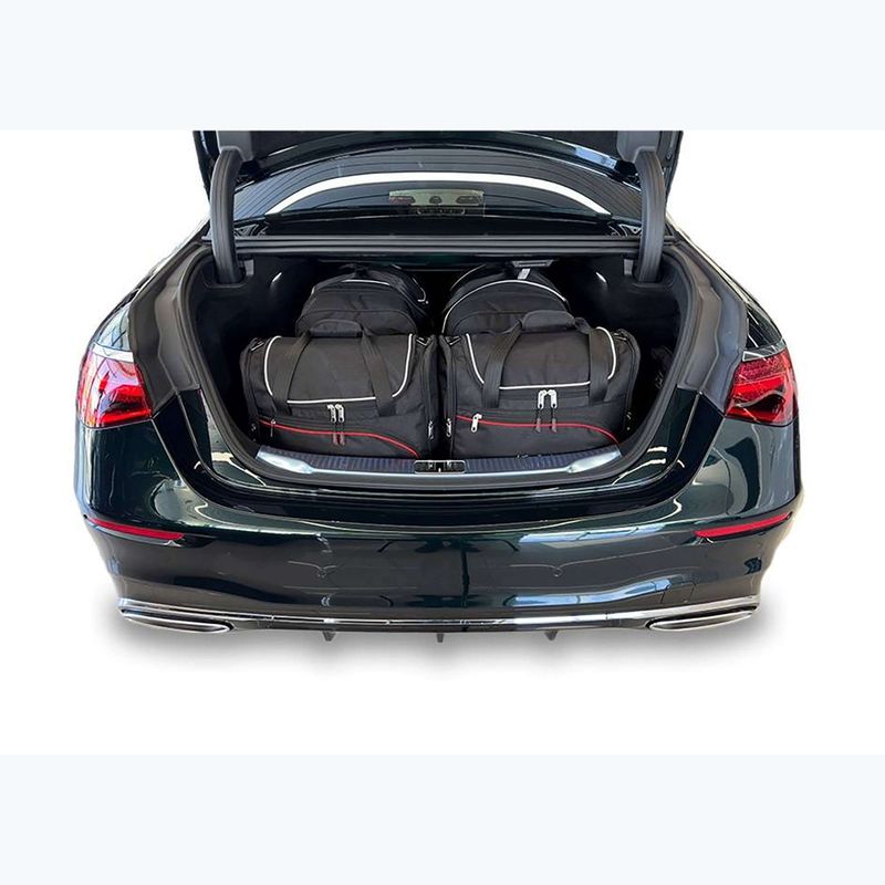 Gepäckträgertaschen-Set KJUST Mercedes-Benz S Long 2020+ 4 Stk. Schwarz 11