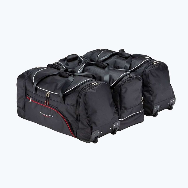 Gepäckträgertaschen-Set KJUST Nissan Qashqai MHEV 2021+ 4 Stk. Schwarz 2