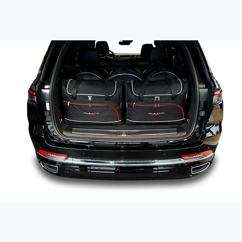 Gepäckträgertaschen-Set KJUST Jeep Grand Cherokee PHEV 2021+ 5 Stk black 14