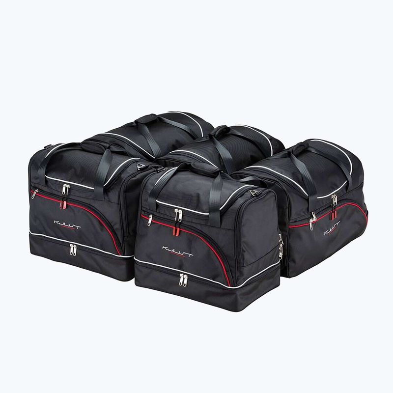 Gepäckträgertaschen-Set KJUST Mercedes-Benz GLC Coupe PHEV 2023+ 5 Stk. Schwarz