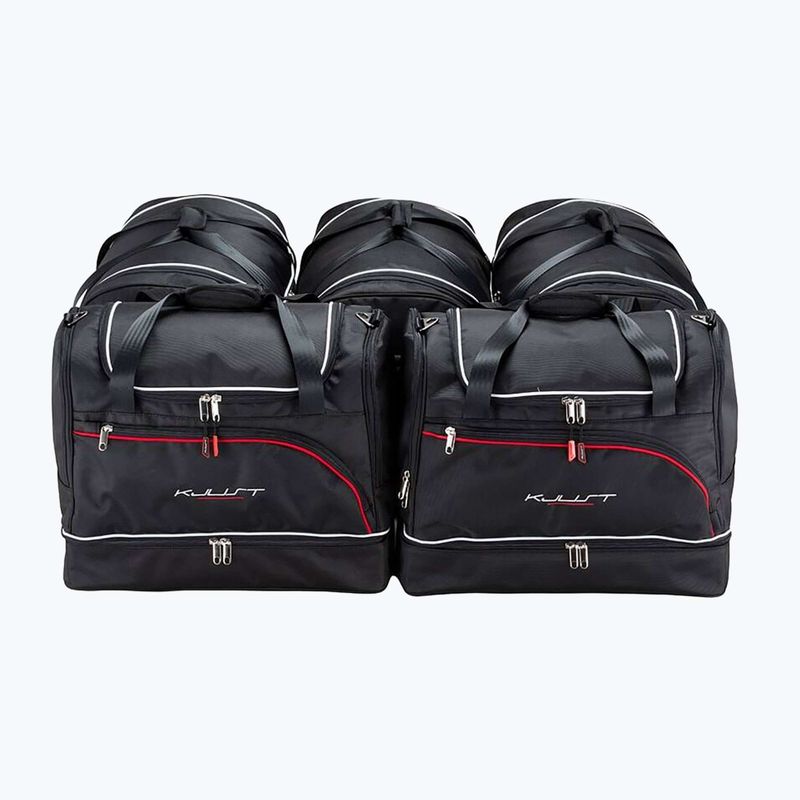 Gepäckträgertaschen-Set KJUST Mercedes-Benz GLC Coupe PHEV 2023+ 5 Stk. Schwarz 2