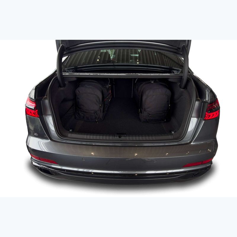 KJUST Kofferraumtaschen-Set Audi A6 Limousine C8 2018+ 5 Stück schwarz 20