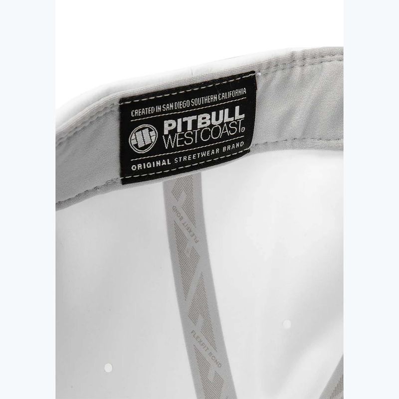 Pitbull Snapback Kappe ,,Hilltop" Stretch Fitted weiß 8