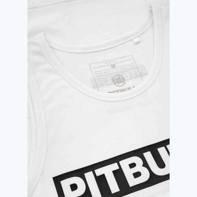 Pitbull Hilltop Tank Top weißes Herren-T-Shirt 6