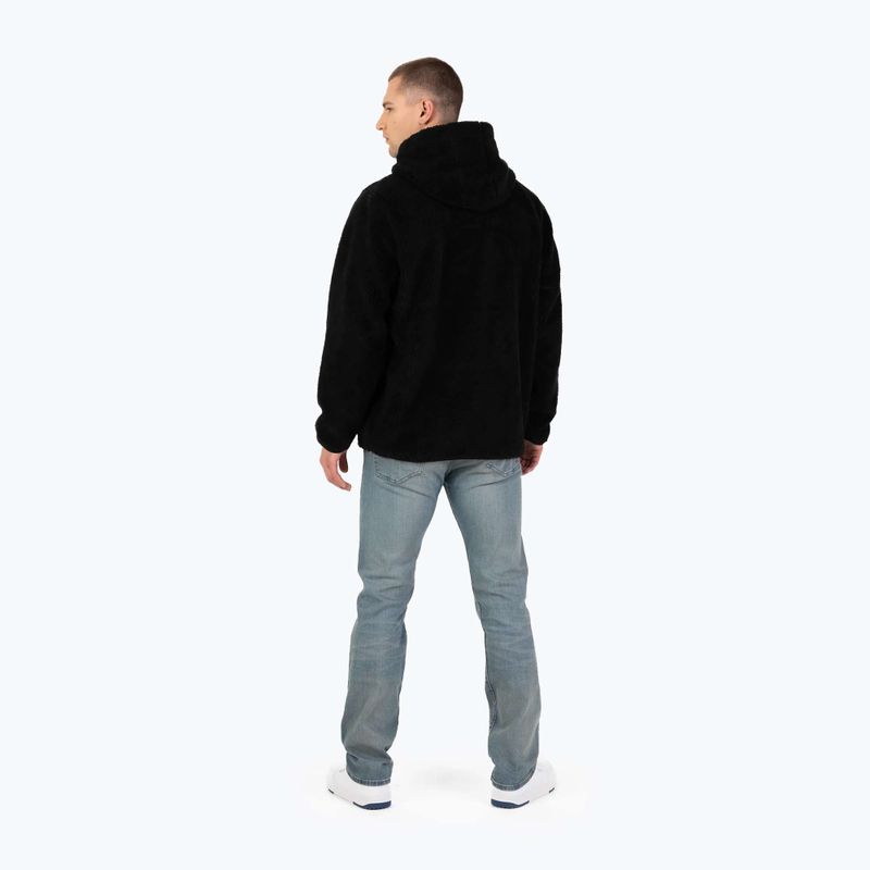 Herren Pitbull West Coast Aragon Sweatshirt mit Kapuze schwarz 2