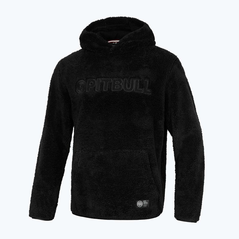 Herren Pitbull West Coast Aragon Sweatshirt mit Kapuze schwarz 3