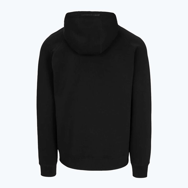 Herren Pitbull Dogwood Sweatshirt mit Kapuze schwarz 5