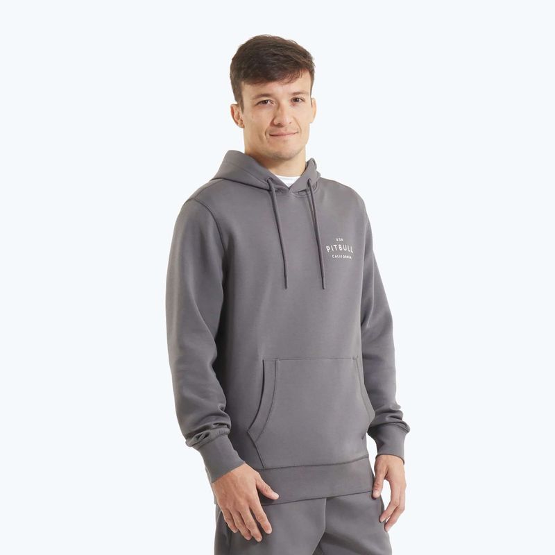 Hoodie Sweatshirt Herren Pitbull Sampson Hooded Sweatshirt graphite